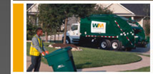 Garbage Truck and Worker